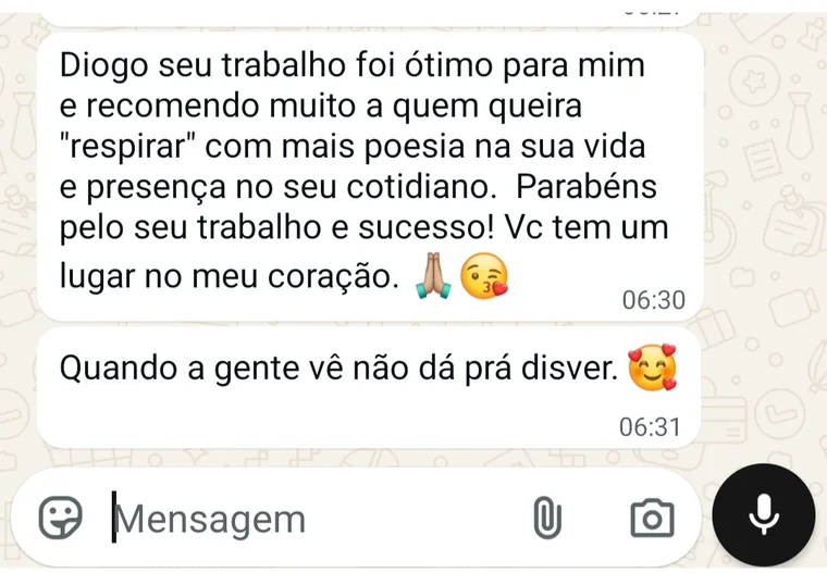 Depoimento — Professora aposentada, 63 anos
