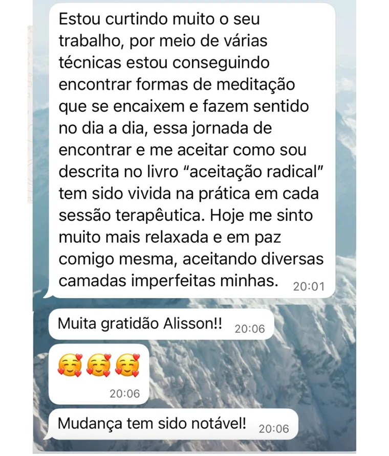 Depoimento — Cliente, 36 anos